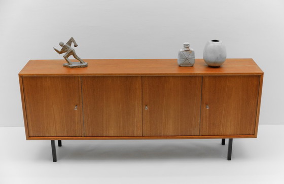 Image 1 of Credenza danese in teak a 4 ante, anni '60