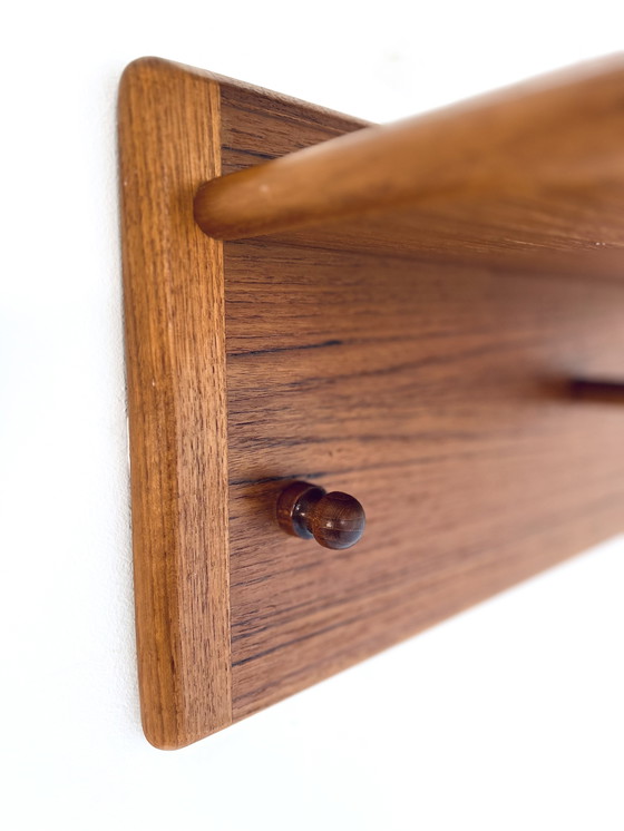 Image 1 of Vintage Wall coat rack, Vildbjerg Møbelfabrik '60