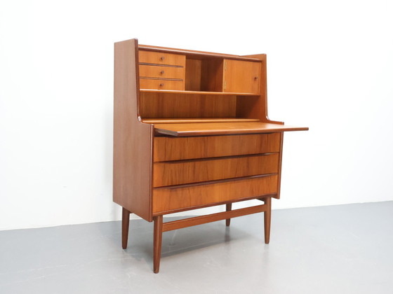 Image 1 of Deense Vintage Secretaire Teak