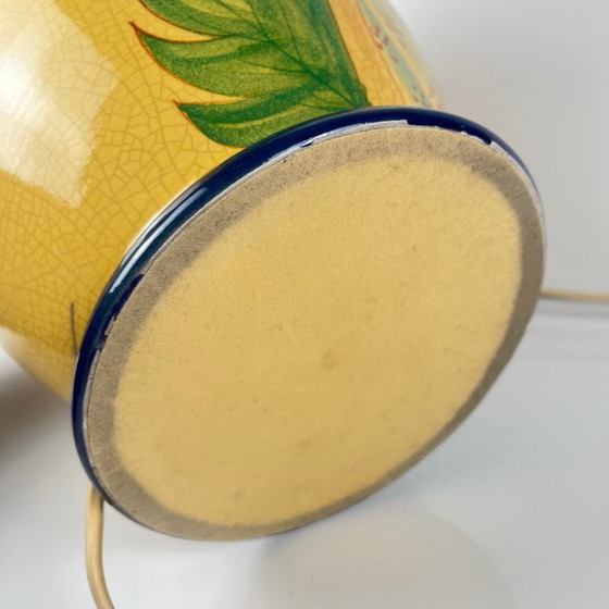 Image 1 of Large ceramic table lamp signed L. Drimmer – 1950s/60s