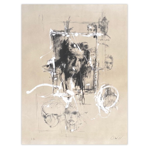 Gesigneerde lithografie van Jean-Paul Chambas door Francis Bacon, 2005 – lithos zeefdrukken, Paper (photo 2 of 5)
