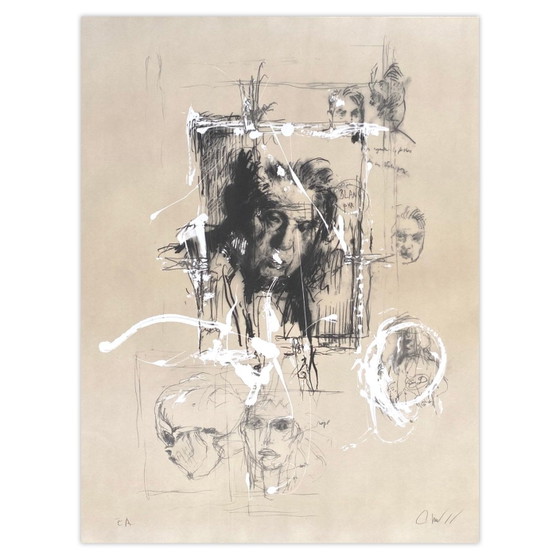 Gesigneerde lithografie van Jean-Paul Chambas door Francis Bacon, 2005 – Litho's & Zeefdrukken, Paper (photo 2 of 5)