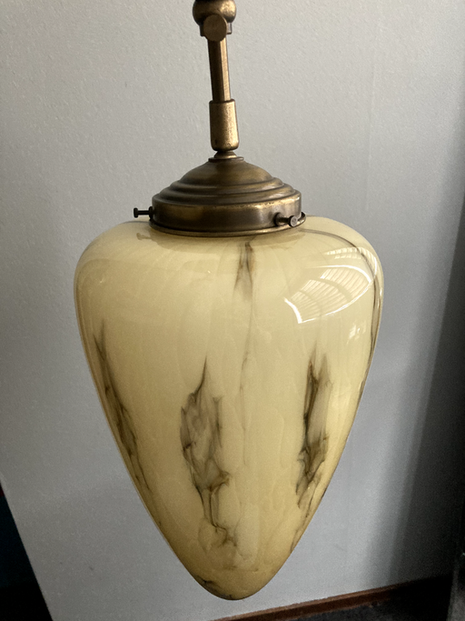 Lámpara colgante Art Déco