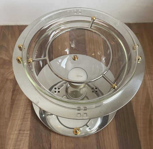 Bodum - Redondo - Bombonera de cristal vintage con soporte de metal, diseño de Carsten Jörgensen incl. caja