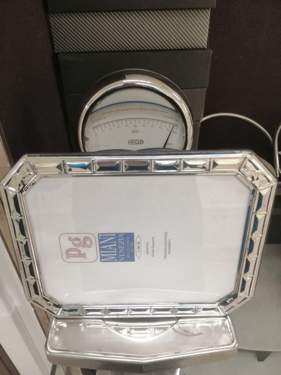 Image 1 of Cornice argento 925 18x24 ottagonale