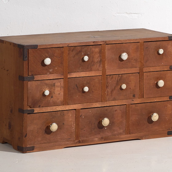 Antique Japanese chest of drawers - Showa Period (c. ) #103 – Ceramic (photo 4 of 40)
