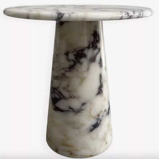 Viola calacata marmeren bijzettafel