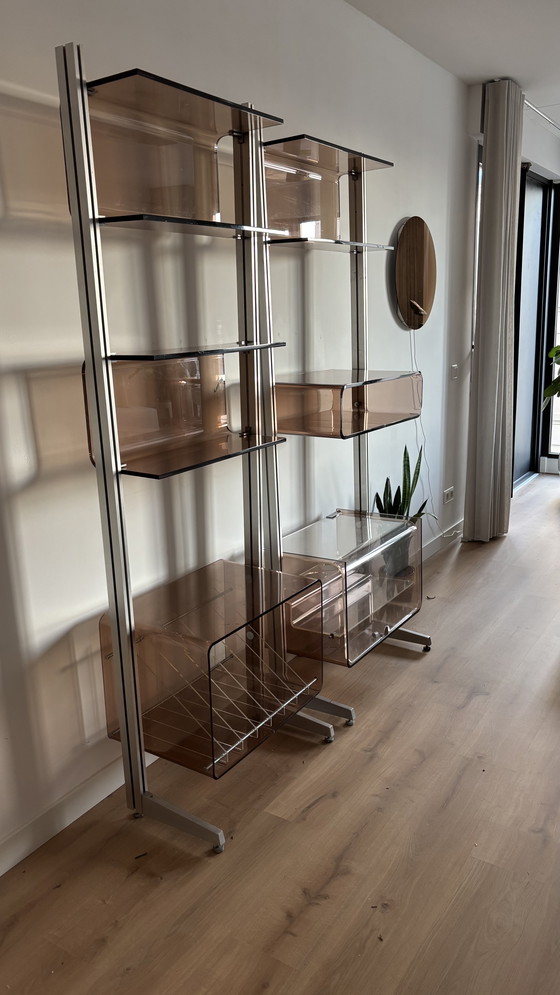 Image 1 of Michel Dumas per Roche Bobois, pensile in 2 pezzi