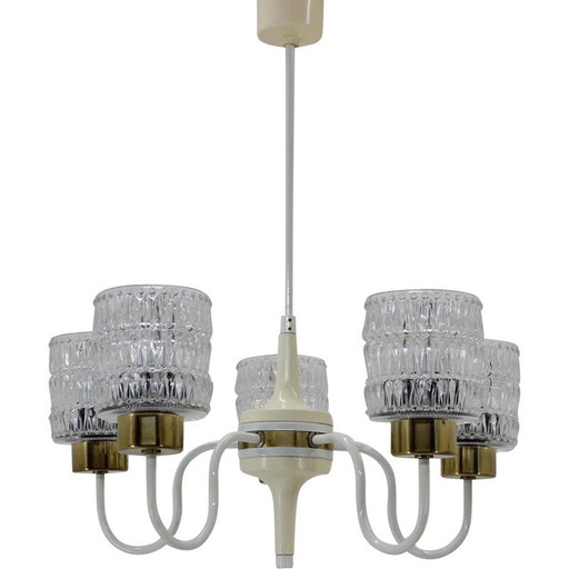 Lampadario di metà secolo di Kamenicky Senov, anni '70