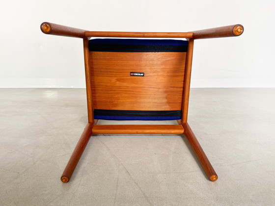 Image 1 of 6x Sedia originale Grete Jalk Midcentury Poul Jeppesens Palissandro