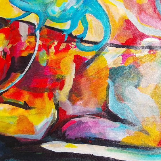 Image 1 of Acrylic painting "Canis lupus familiaris"