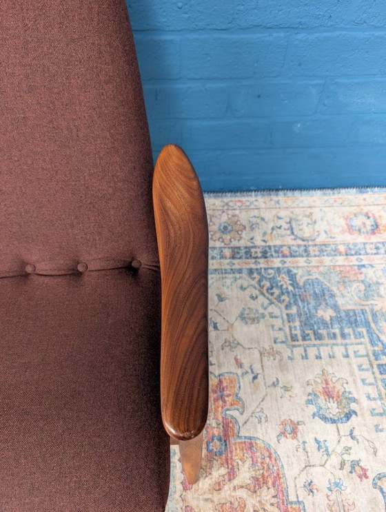 Image 1 of Poltrona vintage, Louis van Teeffelen per Wébé, anni '60