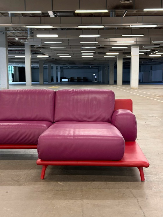 Divano ad angolo Leolux Paleta | Caramelle | Nuovo prezzo: 8.925 € – Divani 3 posti, Leather (photo 15 of 17)