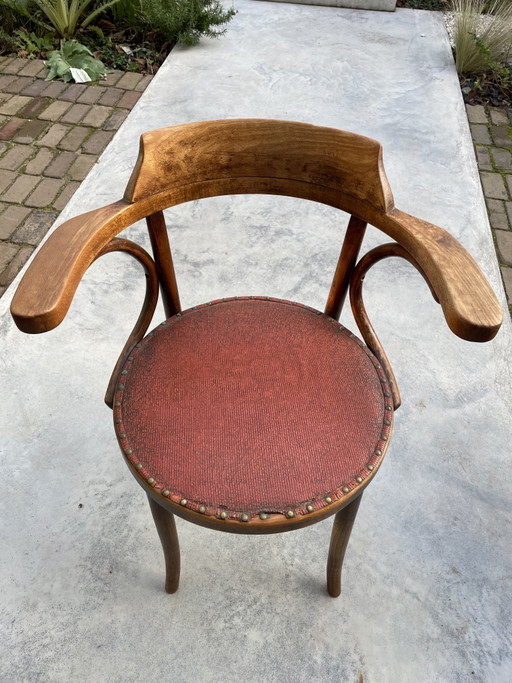 Silla de diseño de la industria polaca de muebles de madera curvada estilo Thonet – eetkamerstoelen, Wood (photo 2 of 12)