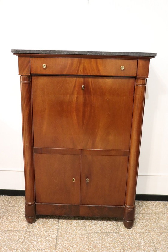 Image 1 of Secreter à Abattant antiguo, siglo XIX