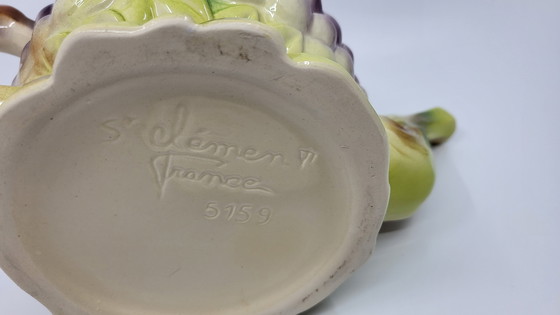 Image 1 of Tetera Saint Clément Barbotine Francia, años 50