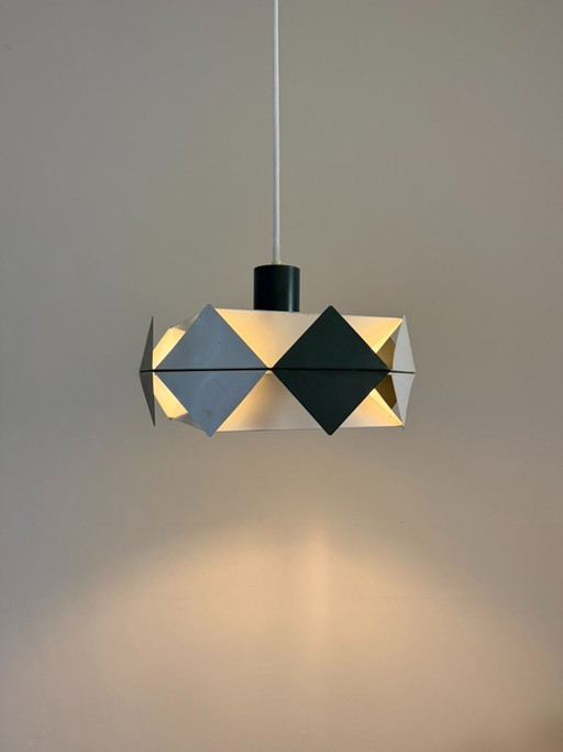 Lámpara de diseño danés vintage rara Preben Dahl Symfoni - Hans Folsgaard