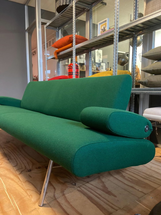 Harvink Armslag | 3 plazas | Restaurado | Lana verde – Sofás de 3 plazas, Wool, Metal (photo 10 of 12)