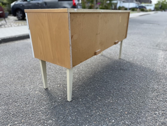 Cassettiera Vintage anni '50 Credenza Mid Century Mobile – Karstadt, Cassettiere, Wood, Plastic (photo 6 of 8)