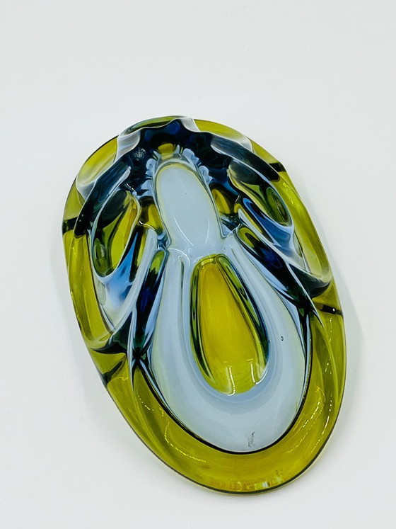 Image 1 of Boheemse glazen designkom Chribska