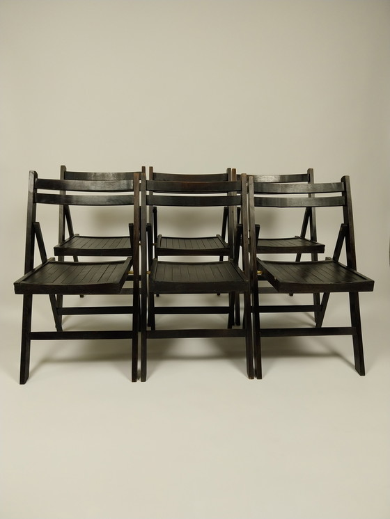 Image 1 of 6 x Ikea "Klapp" folding chair, 1992