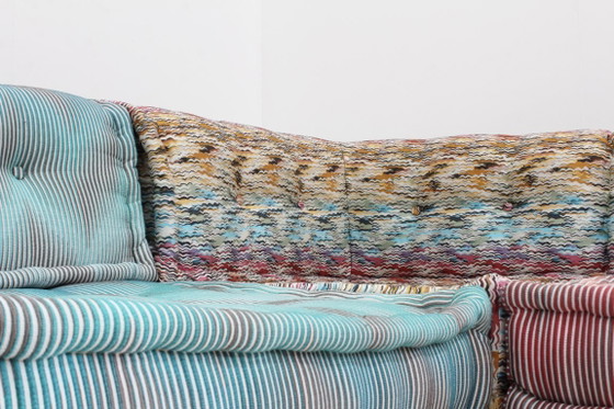 Image 1 of Canapé Mah Jong Roche Bobois Missoni design par Hans Hopfer, lot de 12
