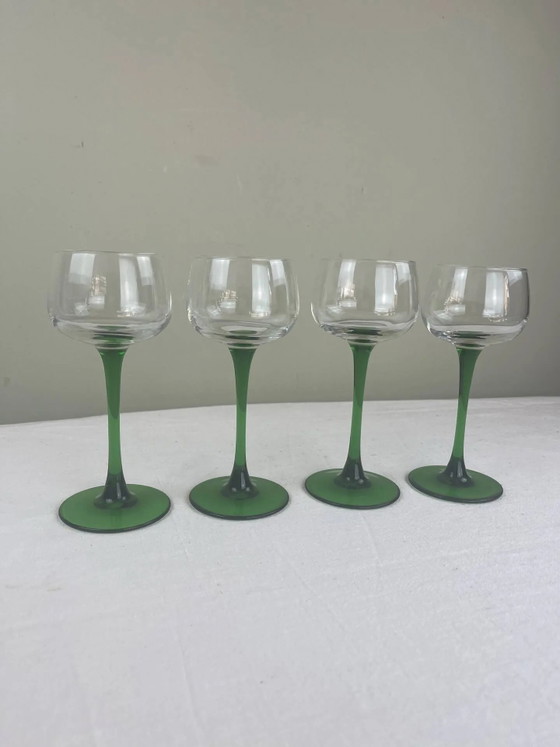 4 bicchieri vintage – Bicchieri e caraffe, Crystal, Glass (photo 2 of 7)