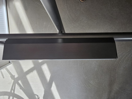 Image 1 of Plafonnier design Panzeri Hilow en titane – comme neuf – emballage d'origine