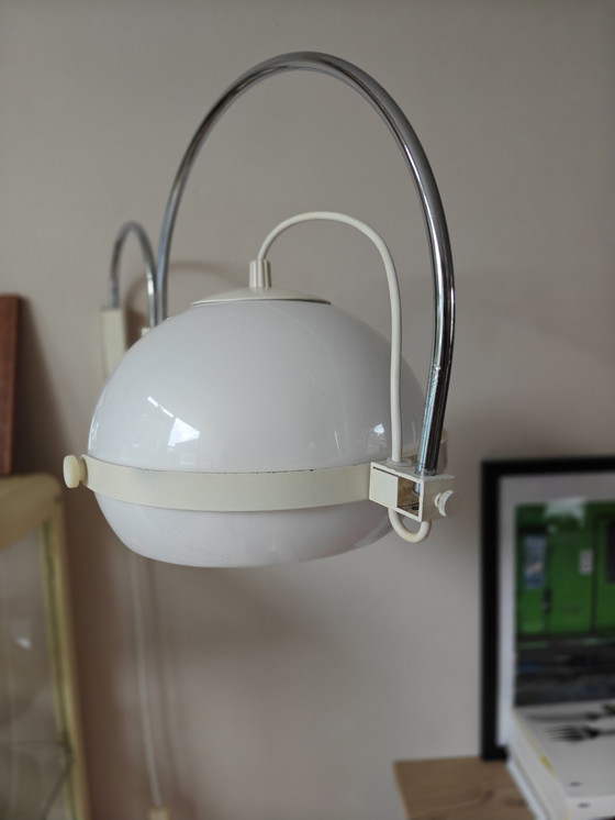 Image 1 of Vintage wandlamp dubbele boog