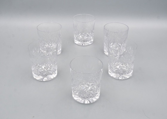 Image 1 of 6 vintage glazen, in de stijl van de jaren 60