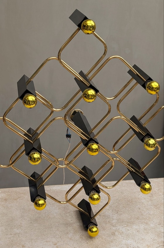 13 Lamps Sciolari Boulanger Gunmetal/Messing, Wandleuchten, Metall, Schwarz (Foto 12 von 15)
