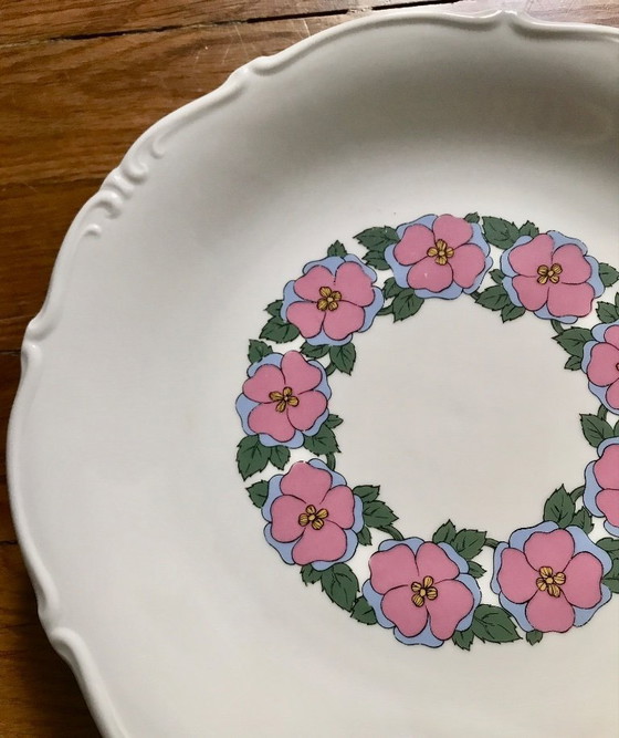 Image 1 of Plat vintage porcelaine Allemande