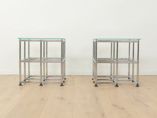 Side Tables, USM Haller, Vintage