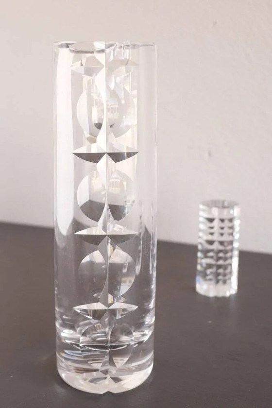 Image 1 of Vase by Mona Morales Schildt for Kosta, 1960s, set of 2