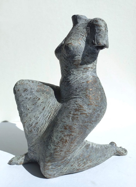 Image 1 of Eva Steiner - Elegante, bronzen beeld