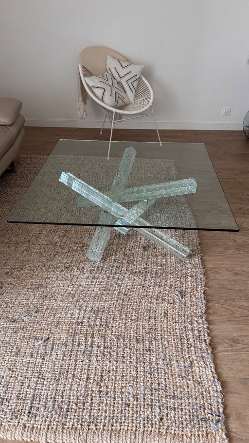 Mikado coffee table Maurice Barilone Roche bobois