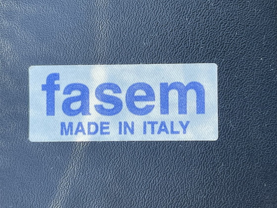 Image 1 of Set van 4 stoelen Fasem Italië, ontwerp Giancarlo Vegni & Gianfranco Gualtierotti