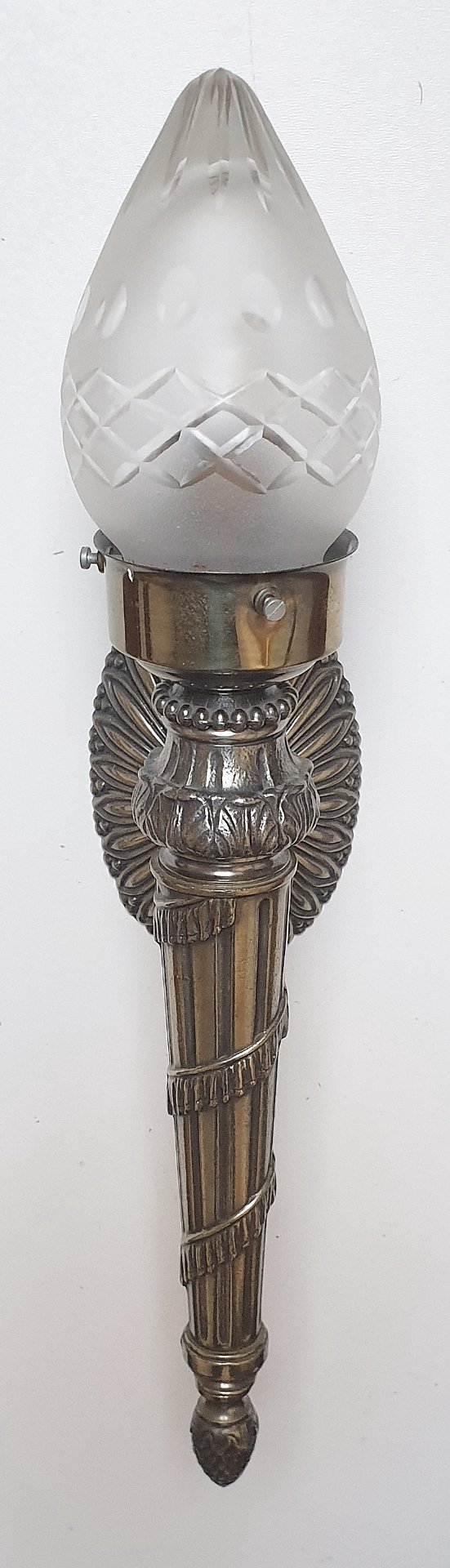 Image 1 of 2 lampade da parete / torce in stile Art Déco Impero