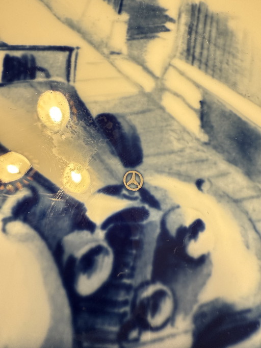 3x Original Meissen Mercedes Benz Ltd. Edition NEW & VERY RARE!