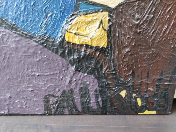 Painting by Paul Lus – Paintings & Drawings, Canvas (photo 3 of 5)