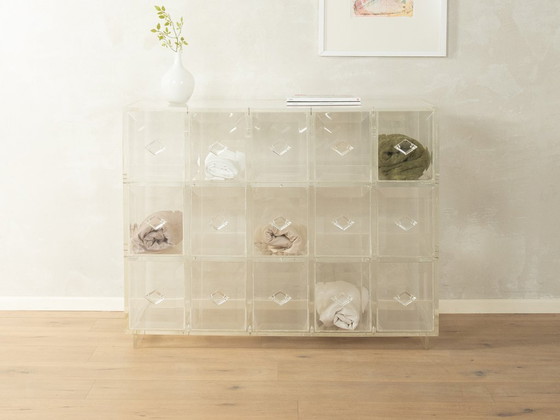 Image 1 of Mobiletto con cassetti in acrilico anni '80, vintage