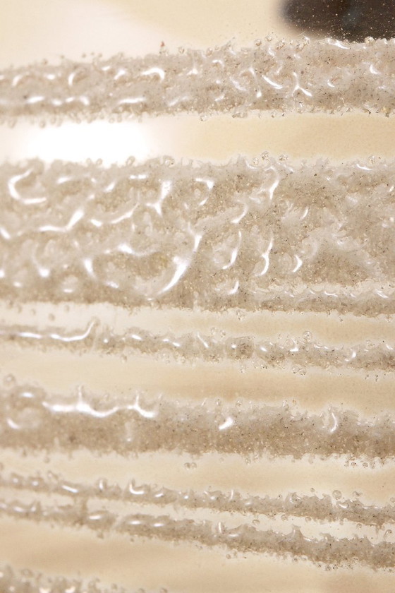 Image 1 of Glashütte Limburg Hanging Lamp Amber Glass, 1960s