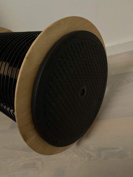 Image 1 of Rotating CD column Techpoint Plant Table Side table with space for 96 CDs