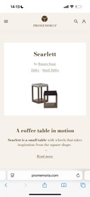 Promemoria Scarlett Mesa auxiliar