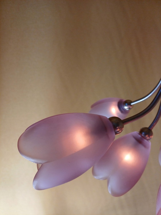 Image 1 of Lámpara de diseño Harco Loor 15 tulipanes morados