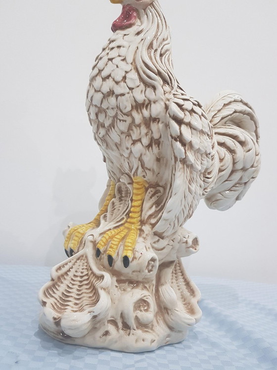 Figurine colorée d'un coq, Italie, années 1980 – Objets déco, Porcelain (photo 4 of 8)