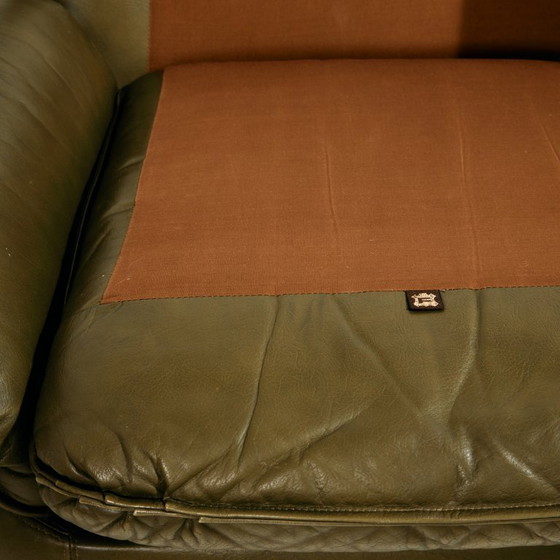 Image 1 of MK10258 Ledersofa-Set, 3-teilig