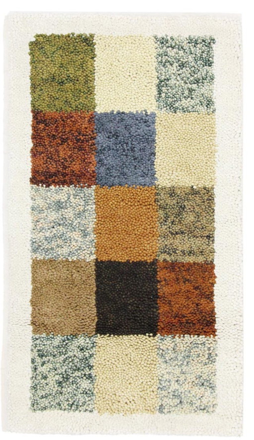 Modern Designer handgeknoopt wollen vloerkleed Nieuw & Ongebruikt 160 x 90 cm