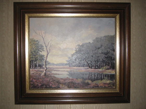 Image 1 of 2 cuadros de paisajes holandeses.