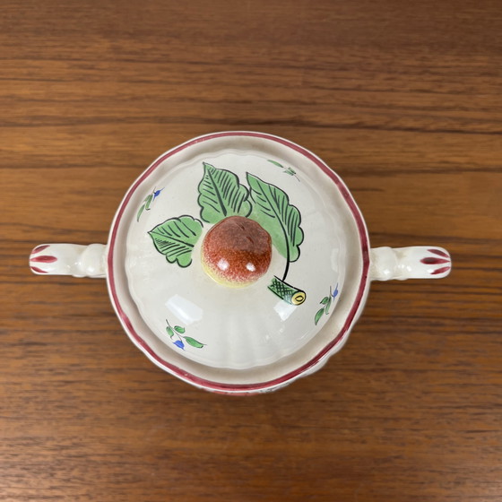 Image 1 of Sucrier ancien de Lunéville, modèle Réverbère, 1887